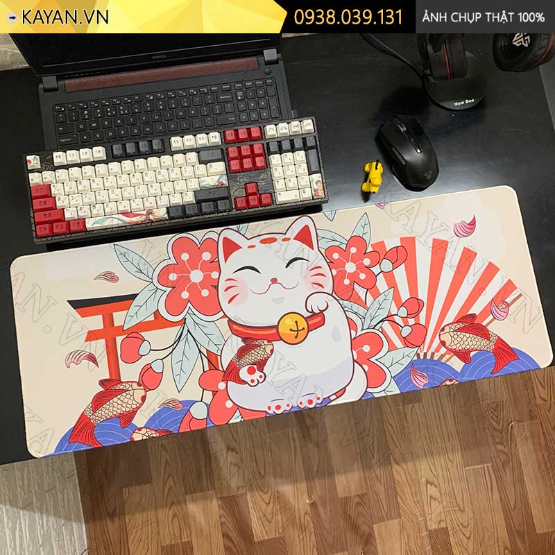 Lót chuột chống nước cỡ lớn 80x30cm dày 3mm CUTE-53-80X30