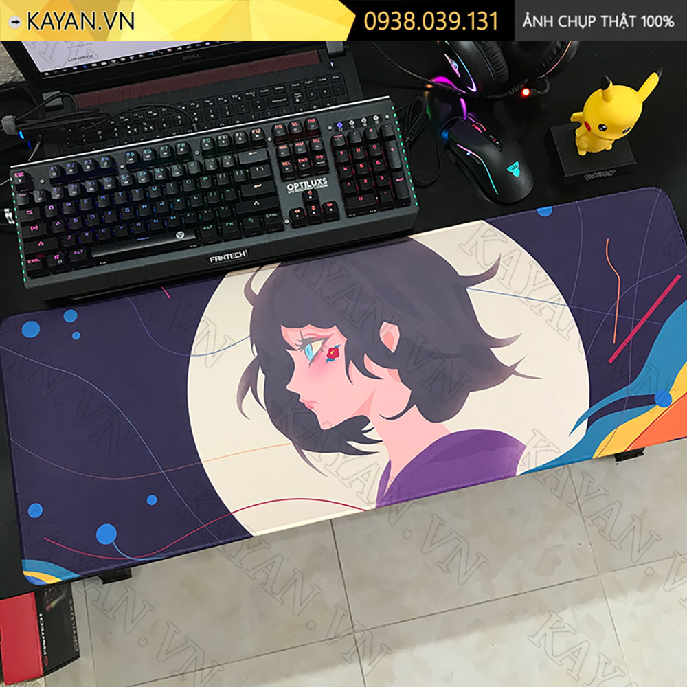 Lót chuột chống nước cỡ lớn 90x40cm dày 3mm CUTE-09-90X40