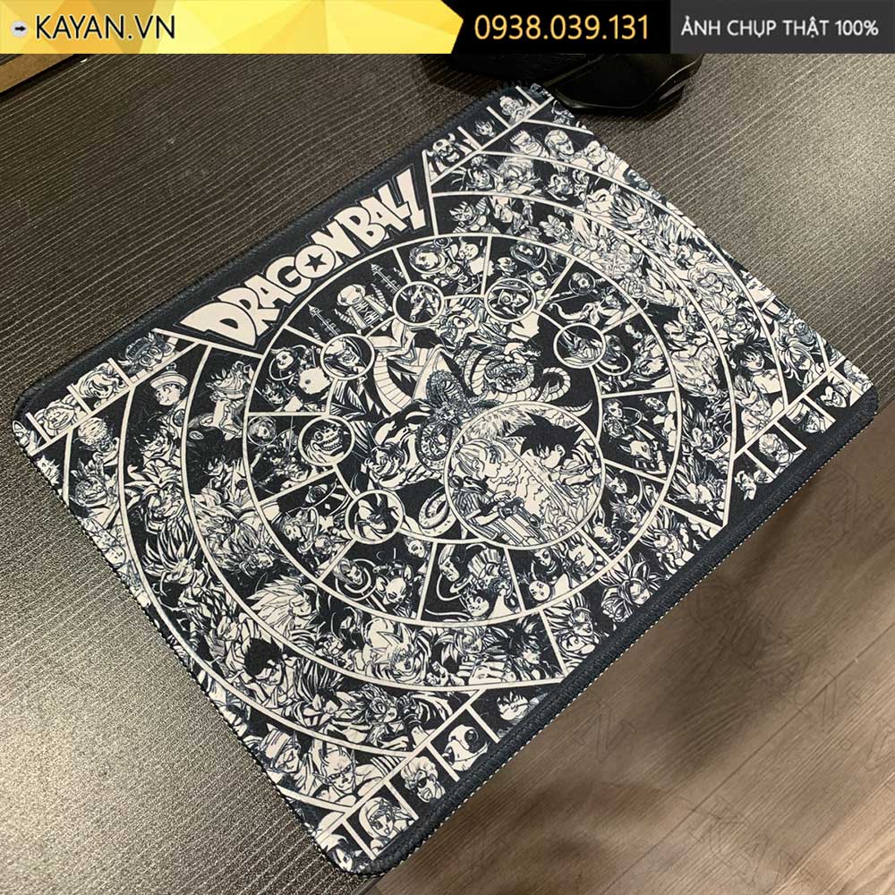 Lót chuột chống nước cỡ nhỏ 26x21cm dày 3mm S-199 (DRAGONBALL-12)