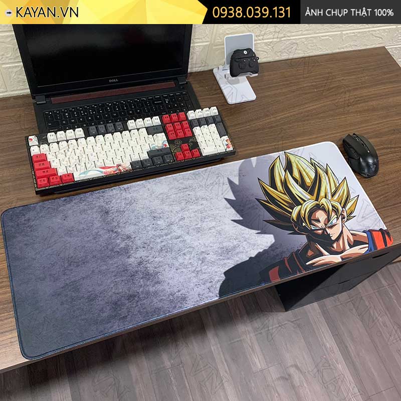 Lót chuột chống nước cỡ lớn 80x30cm dày 3mm DRAGONBALL-10-80X30