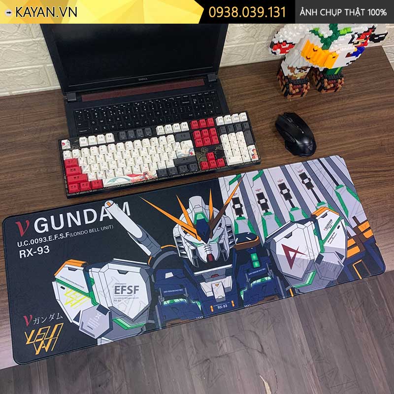 Lót chuột chống nước cỡ lớn 80x30cm dày 3mm GUNDAM-29-80X30