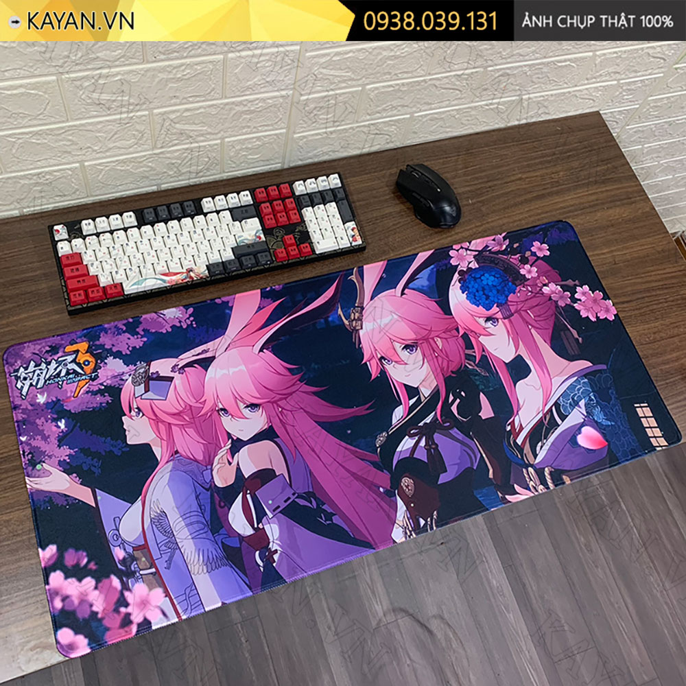 Lót chuột chống nước cỡ lớn 90x40cm dày 3mm HK-24-90X40