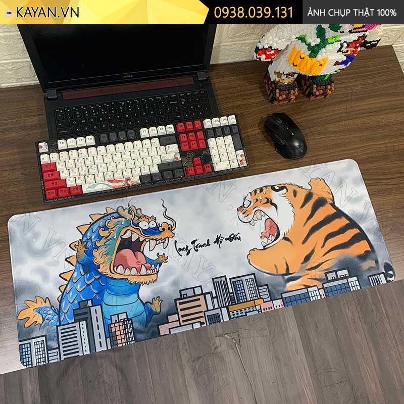 Lót chuột chống nước cỡ lớn 80x30cm dày 3mm HOMAP-01-80X30