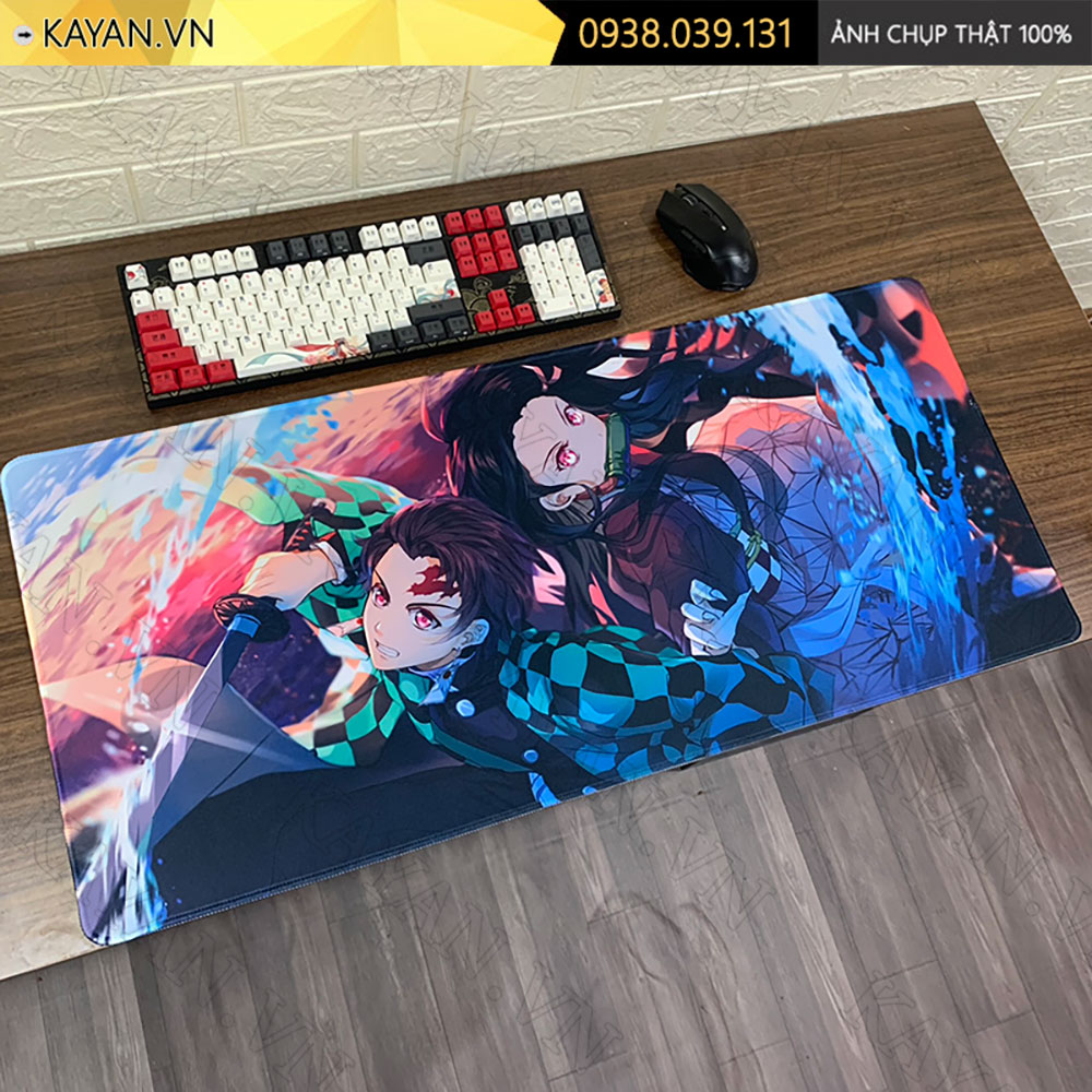 Lót chuột chống nước cỡ lớn 90x40cm dày 3mm KY-02-90X40