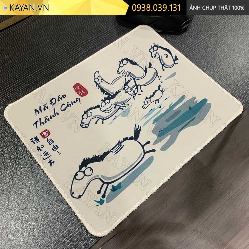 Lót chuột chống nước cỡ nhỏ 26x21cm dày 3mm S-201 (MaDaoThCong)