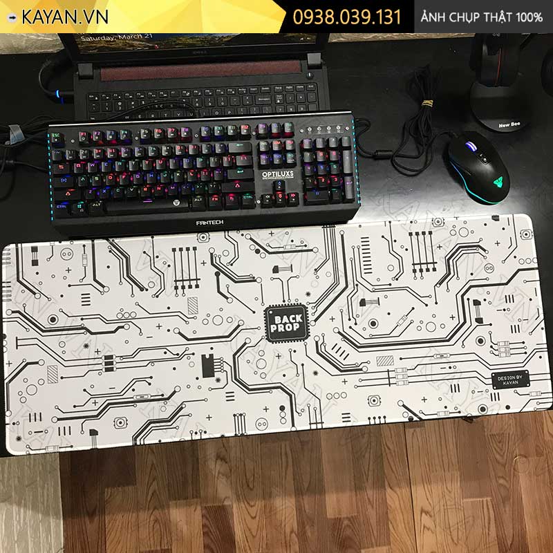 Lót chuột chống nước cỡ lớn 80x30cm dày 3mm MB-03-80X30