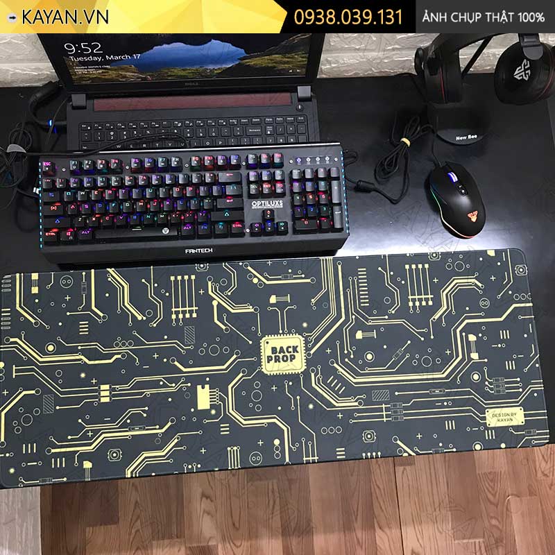 Lót chuột chống nước cỡ lớn 80x30cm dày 3mm MB-06-80X30