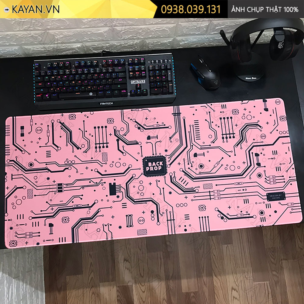 Lót chuột chống nước cỡ lớn 90x40cm dày 3mm MB-09-90X40