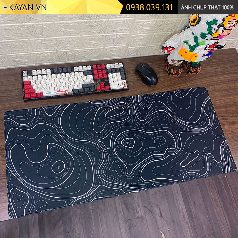 Lót chuột chống nước cỡ lớn 90x40cm dày 3mm MINIMAL-13-90X40