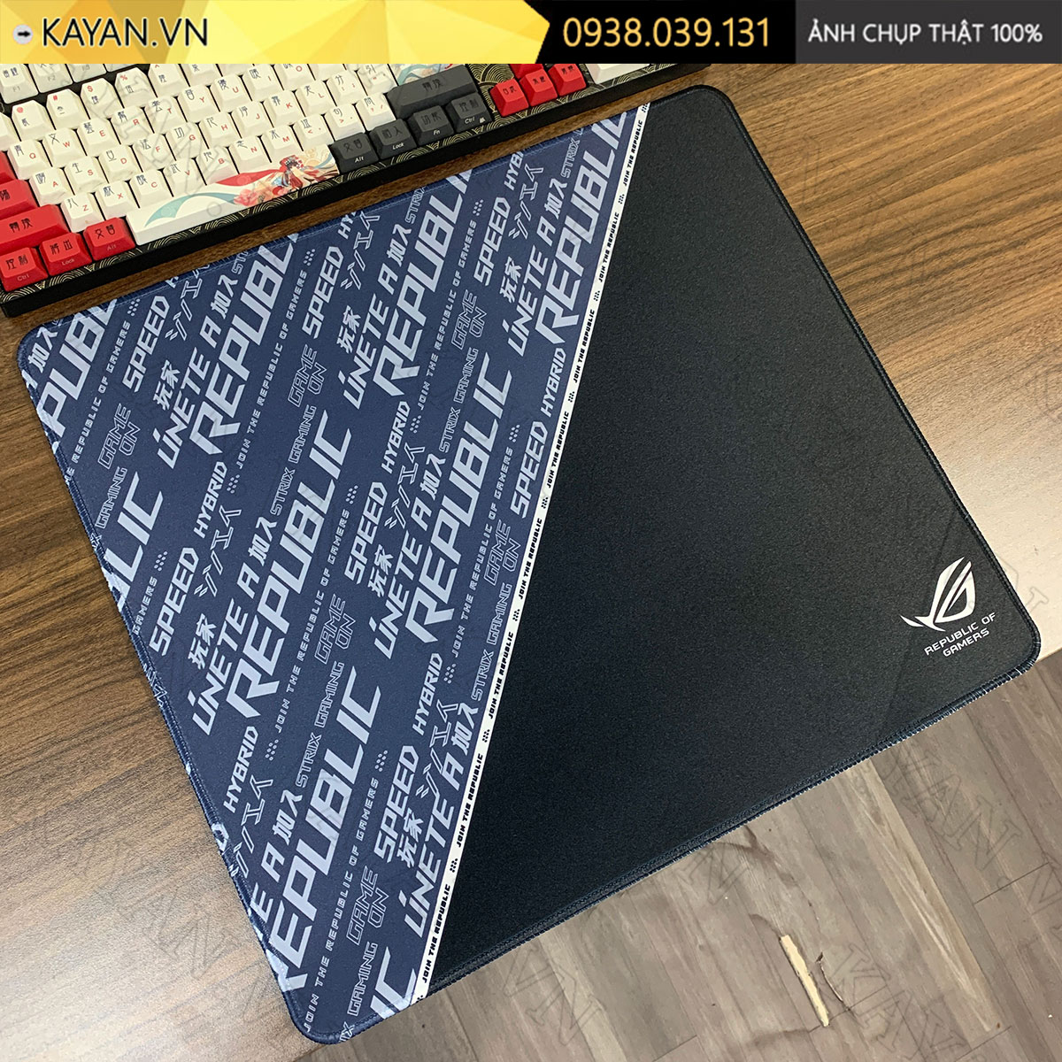 Lót chuột chống nước cỡ lớn 45x40cm dày 4mm ROG-08-45X40-4MM