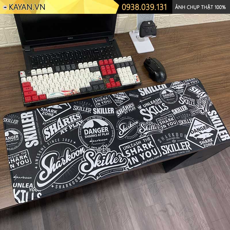 Lót chuột chống nước cỡ lớn 80x30cm dày 3mm STICKER-04-80X30