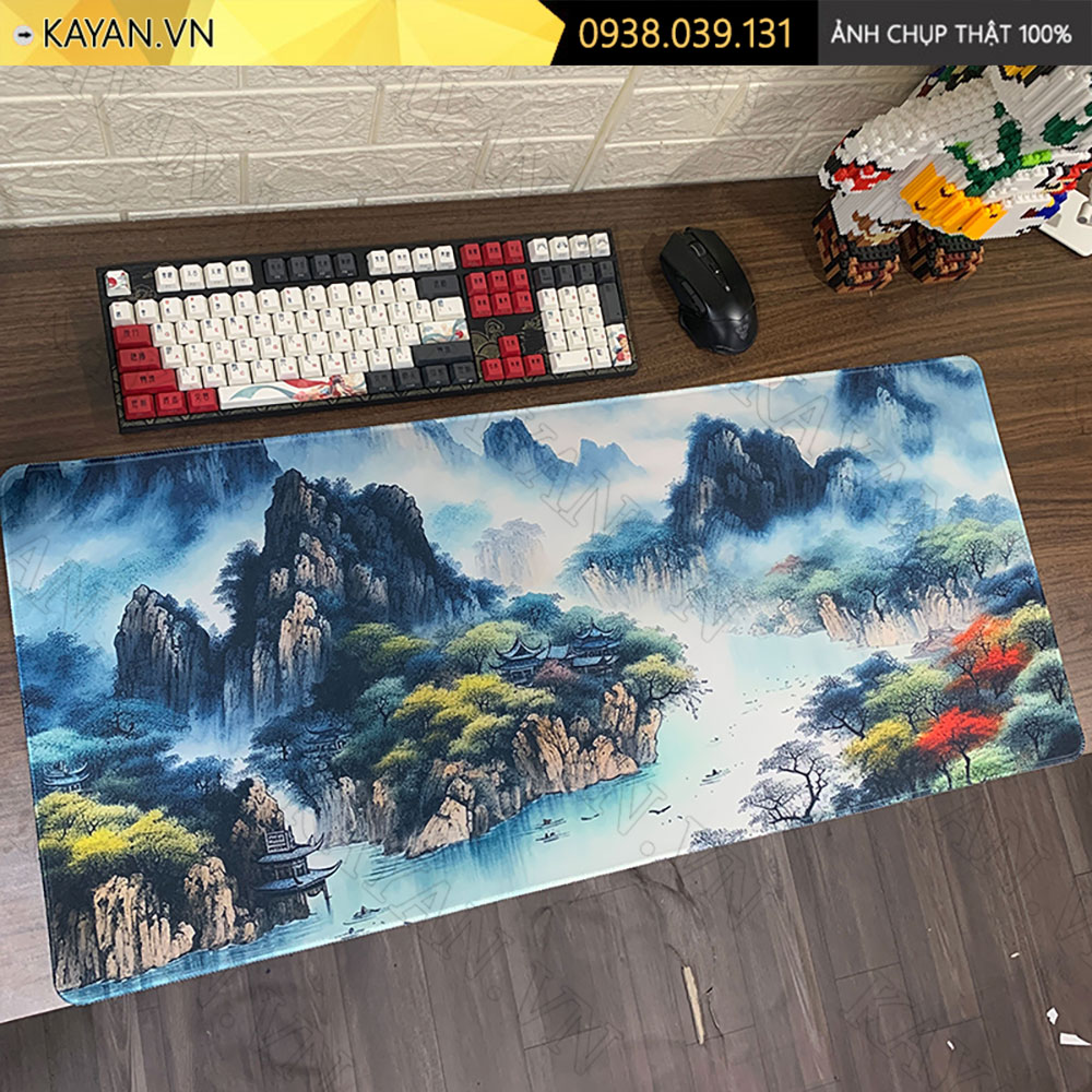 Lót chuột chống nước cỡ lớn 90x40cm dày 3mm THUYMAC3MM-13-90X40