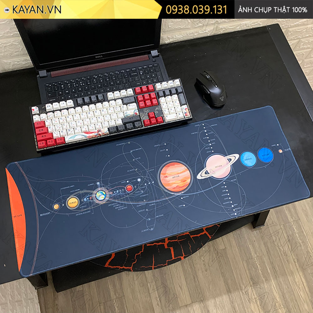 Lót chuột chống nước cỡ lớn 90x40cm dày 3mm UNIVERSE-03-90X40