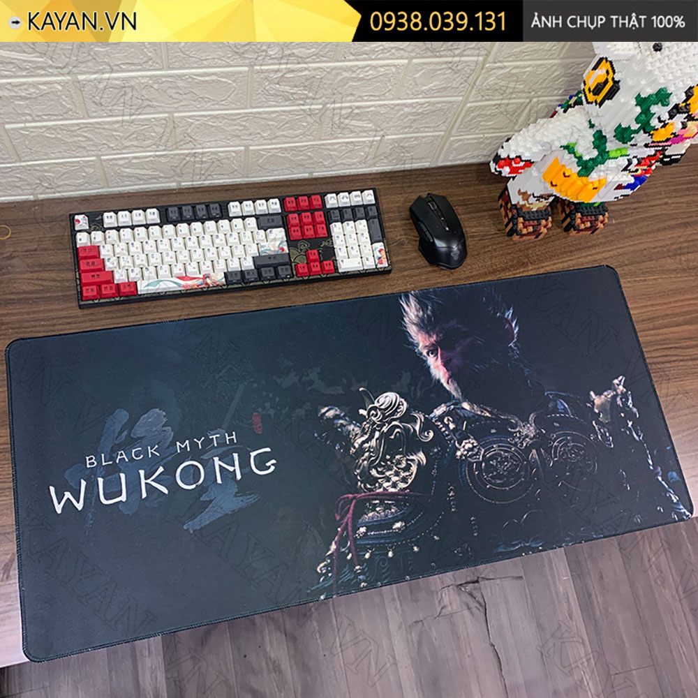 Lót chuột chống nước cỡ lớn 90x40cm dày 3mm WUKONG-01-90X40