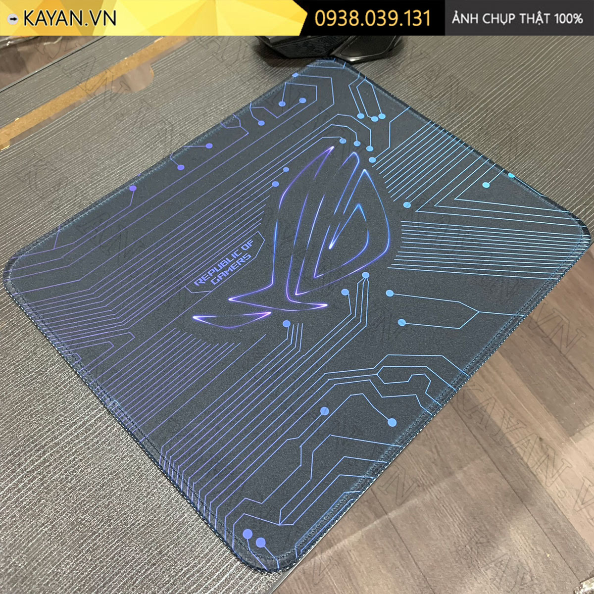 Lót chuột chống nước cỡ nhỏ 30x25cm dày 3mm ROG-04-30X25