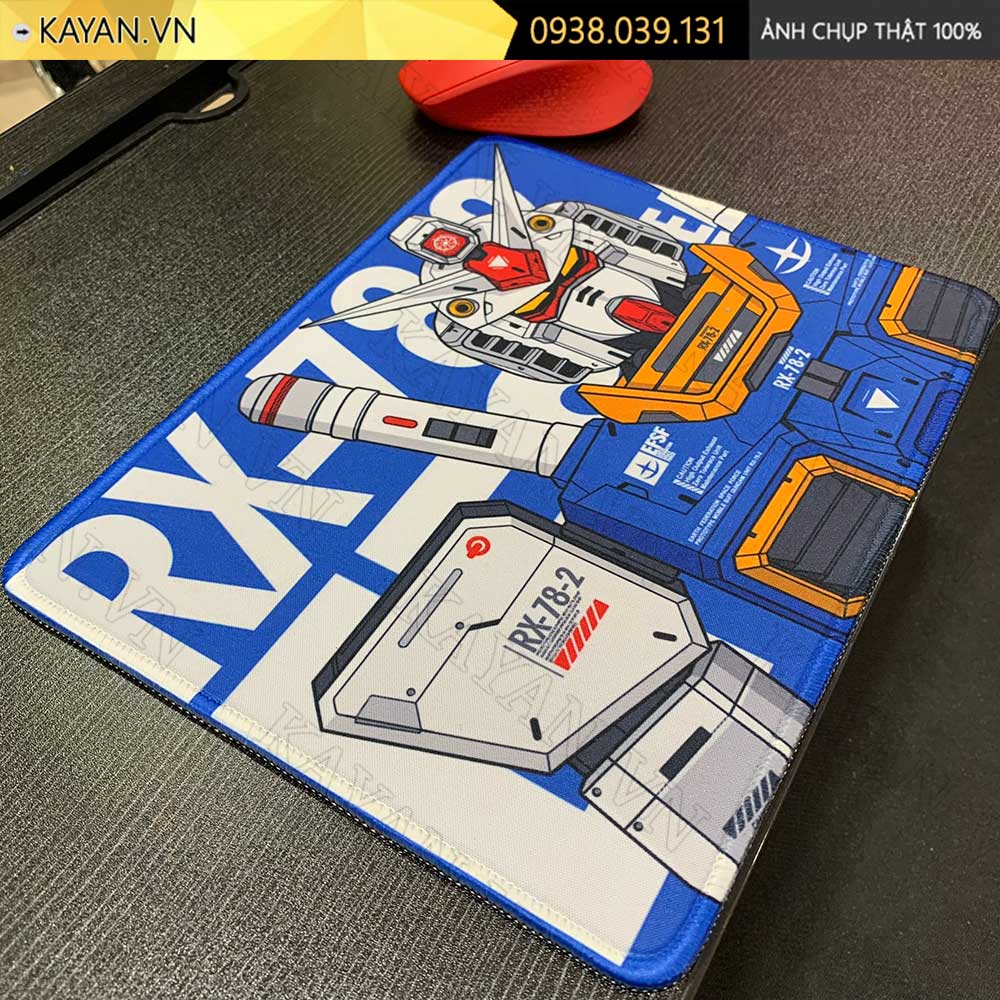 Lót chuột chống nước cỡ nhỏ 26x21cm dày 3mm S-61-26X21 (GUNDAM-01)