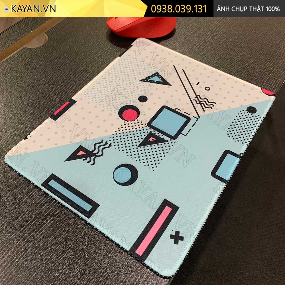 Lót chuột chống nước cỡ nhỏ 26x21cm dày 3mm S-114-26X21 (CUTE-06)