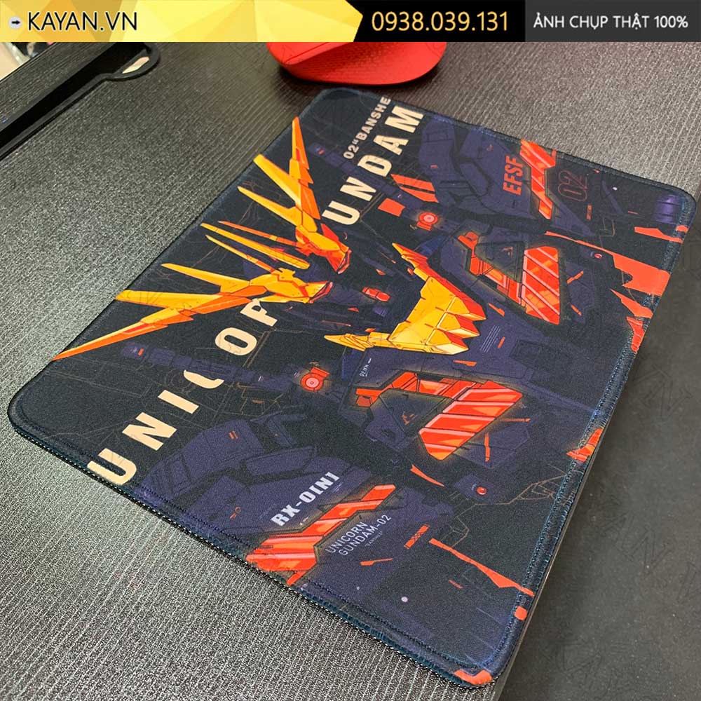 Lót chuột chống nước cỡ nhỏ 26x21cm dày 3mm S-60-26X21 (GUNDAM-06)
