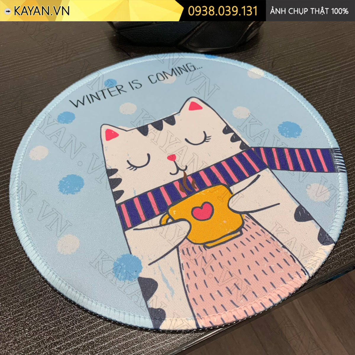 Lót chuột chống nước cỡ nhỏ 20x20cm dày 3mm RS-05-20X20 (MEOXANH)