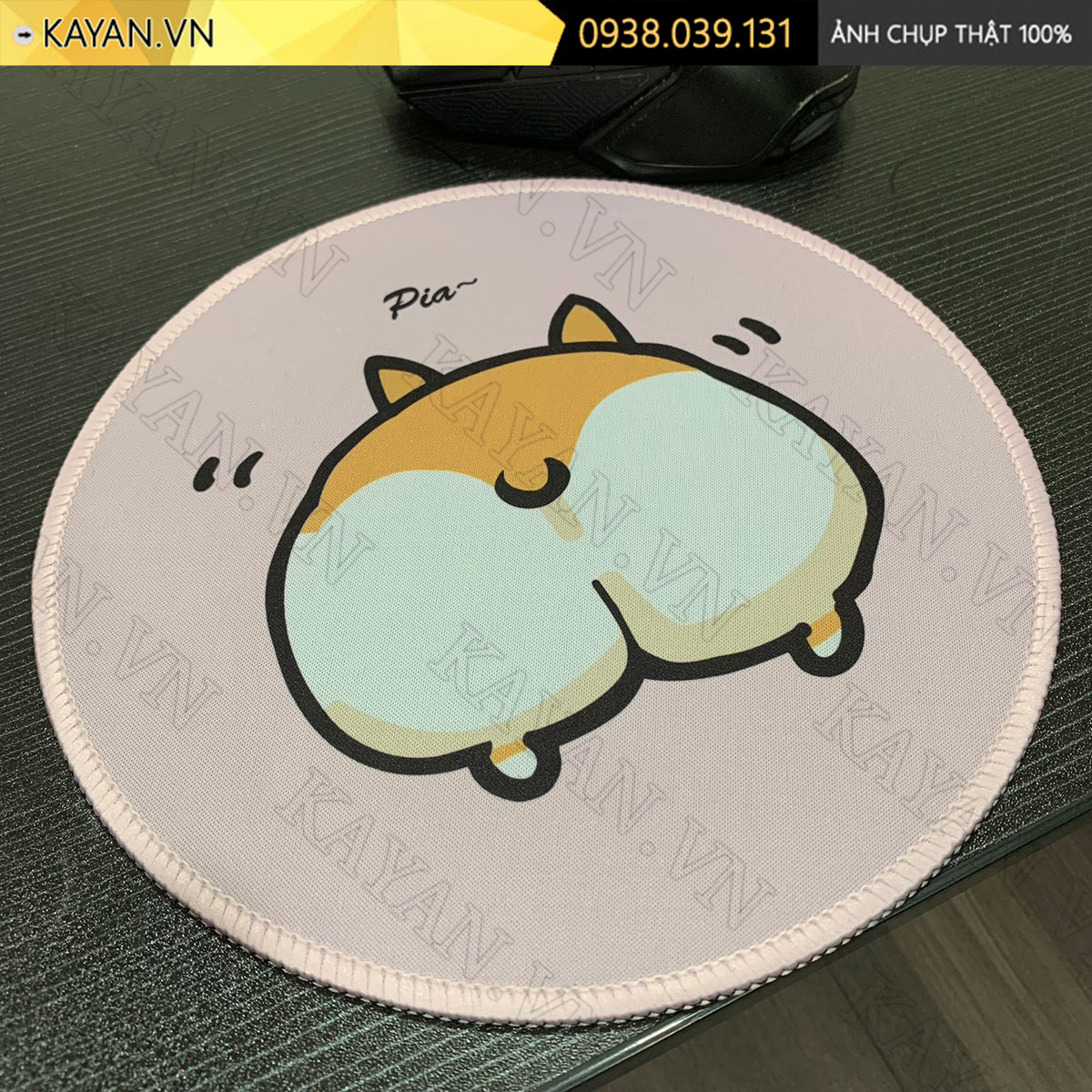 Lót chuột chống nước cỡ nhỏ 20x20cm dày 3mm RS-24-20X20 (MONGCORGI)