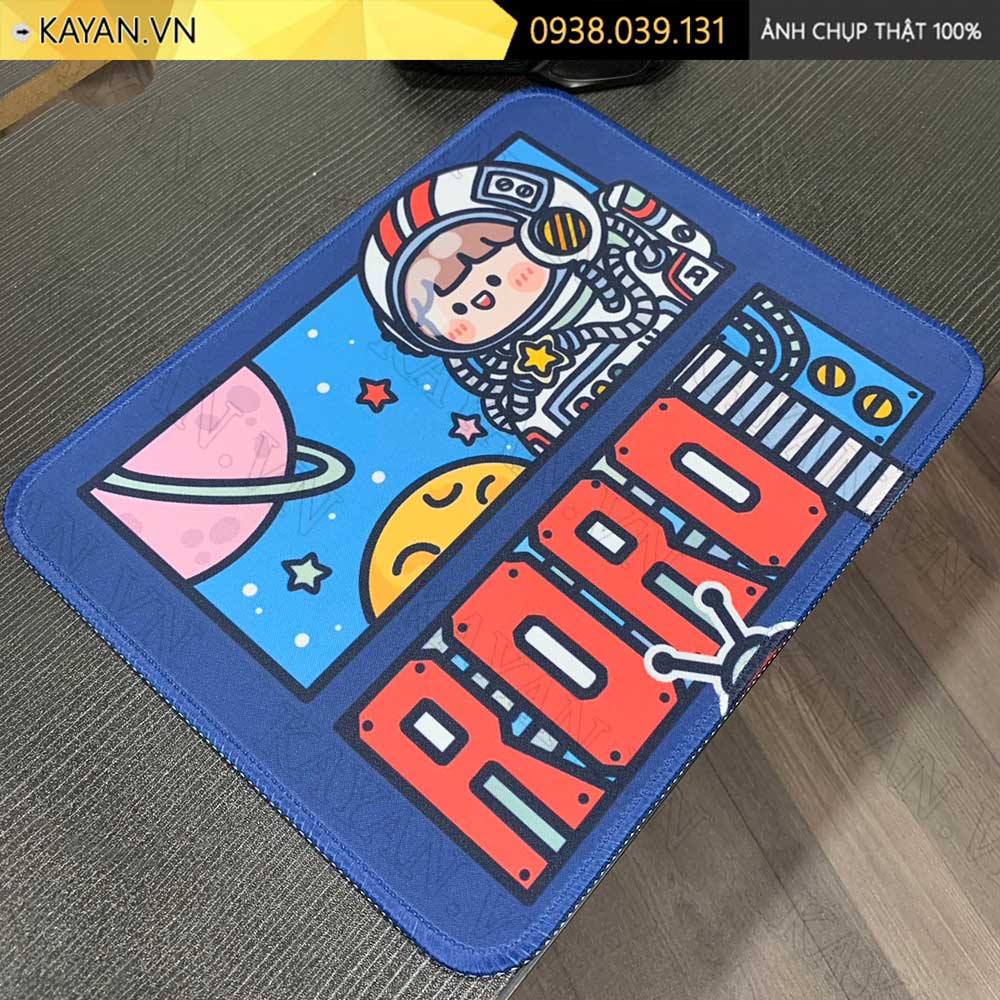 Lót chuột chống nước cỡ nhỏ 26x21cm dày 3mm S-149 (Universe-12)