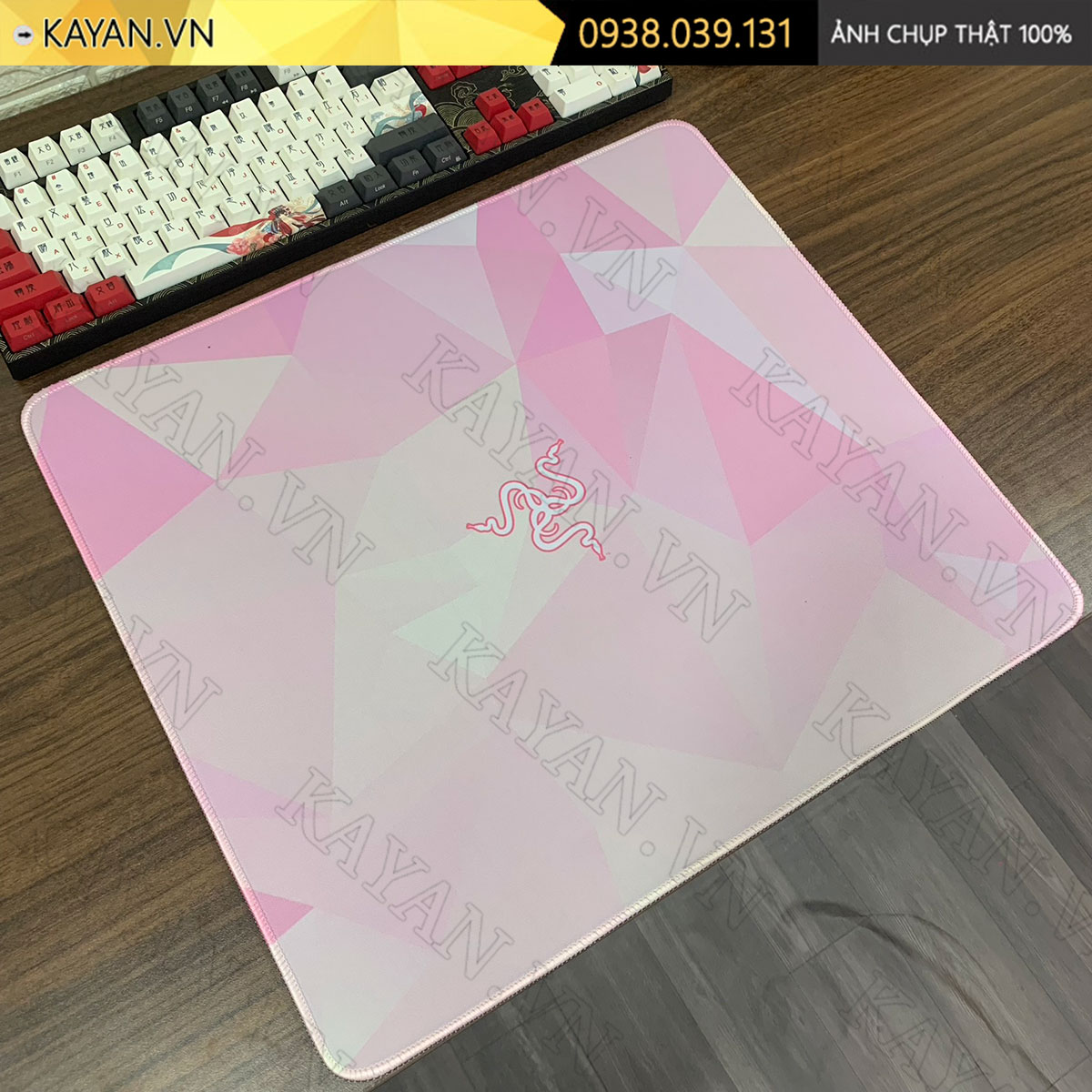 Lót chuột chống nước cỡ lớn 45x40cm dày 4mm RAZER-02-45X40-4MM