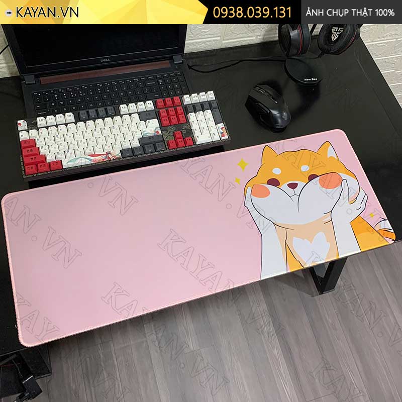 Lót chuột chống nước cỡ lớn 80x30cm dày 3mm CUTE-67-80X30
