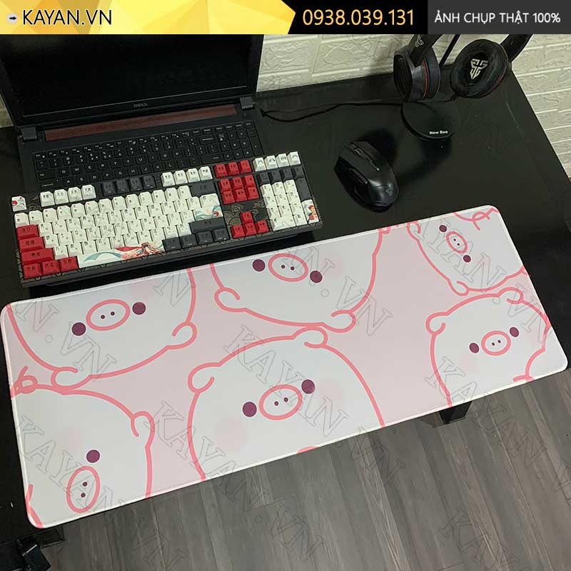 Lót chuột chống nước cỡ lớn 80x30cm dày 3mm CUTE-66-80X30