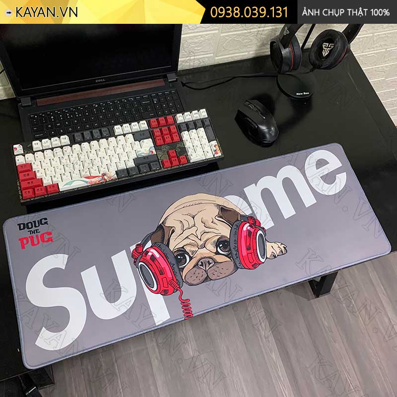 Lót chuột chống nước cỡ lớn 80x30cm dày 3mm CUTE-25-80X30