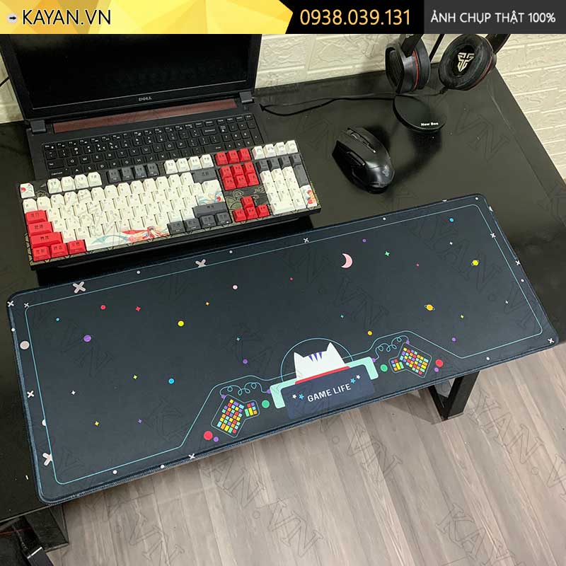 Lót chuột chống nước cỡ lớn 80x30cm dày 3mm GAMECONSOLE-09-80X30