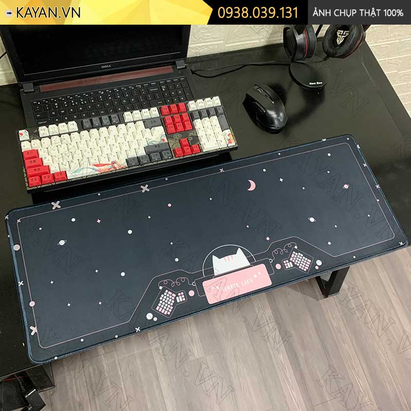Lót chuột chống nước cỡ lớn 80x30cm dày 3mm GAMECONSOLE-08-80X30