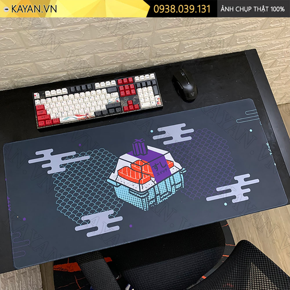 Lót chuột chống nước cỡ lớn 90x40cm dày 3mm KEYSWITCH-02-90X40