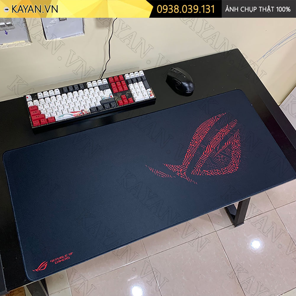 Lót chuột chống nước cỡ lớn 90x40cm dày 3mm ROG-14-90X40
