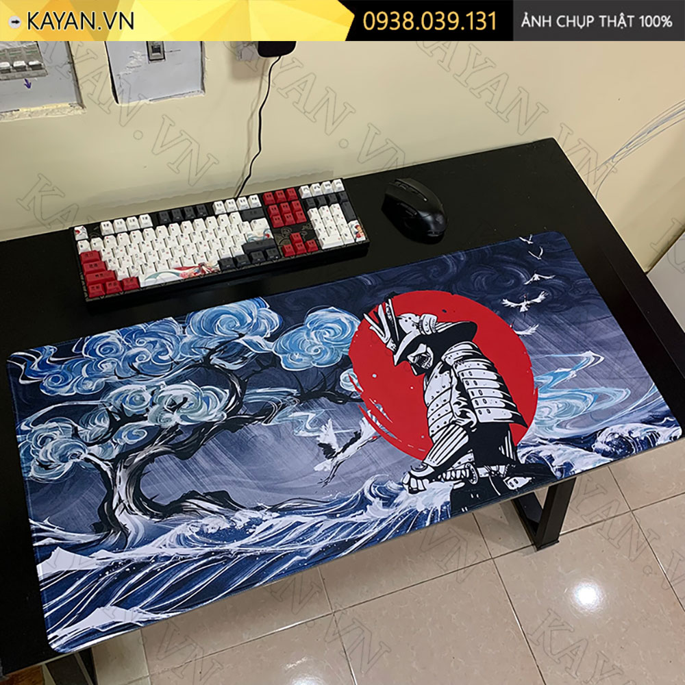 Lót chuột chống nước cỡ lớn 90x40cm dày 3mm SAMURAI-01-90X40