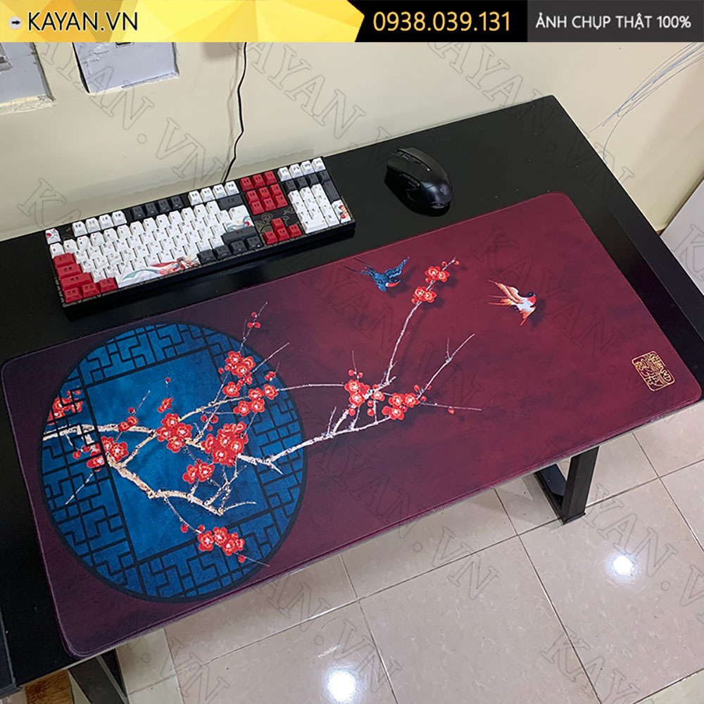 Lót chuột chống nước cỡ lớn 90x40cm dày 3mm THUYMAC3MM-04-90X40