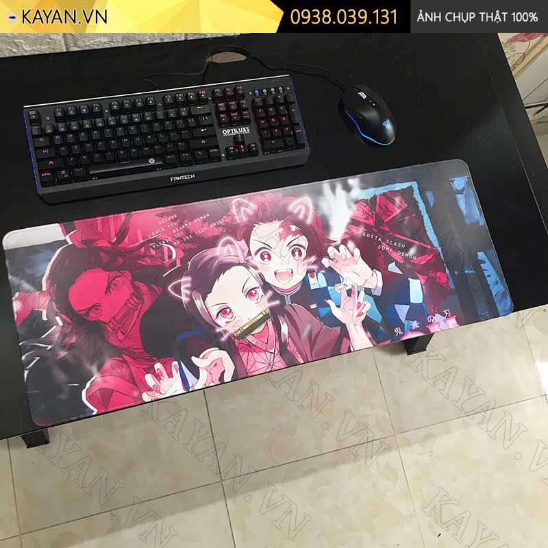 Lót chuột chống nước cỡ lớn 80x30cm dày 3mm KY-07-80X30