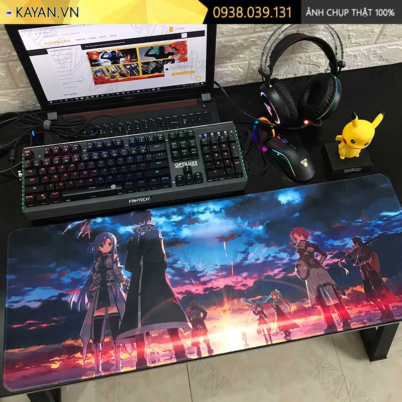 Lót chuột chống nước cỡ lớn 80x30cm dày 3mm SAO-15-80X30