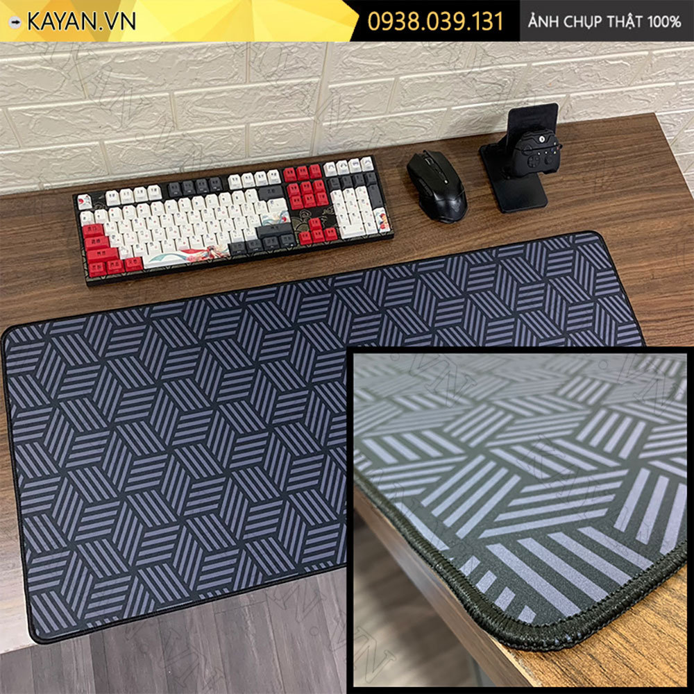 Lót chuột chống nước cỡ lớn 90x40cm dày 3mm MINIMAL-03-90X40