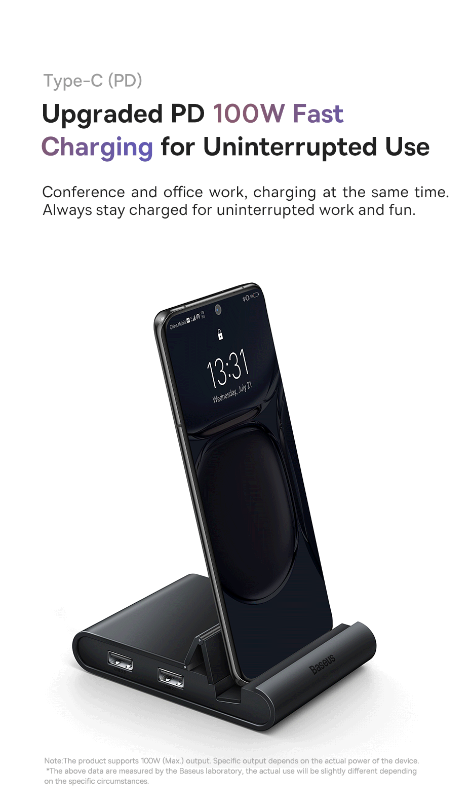 Hub mở rộng Baseus Mate Docking Station Pro
