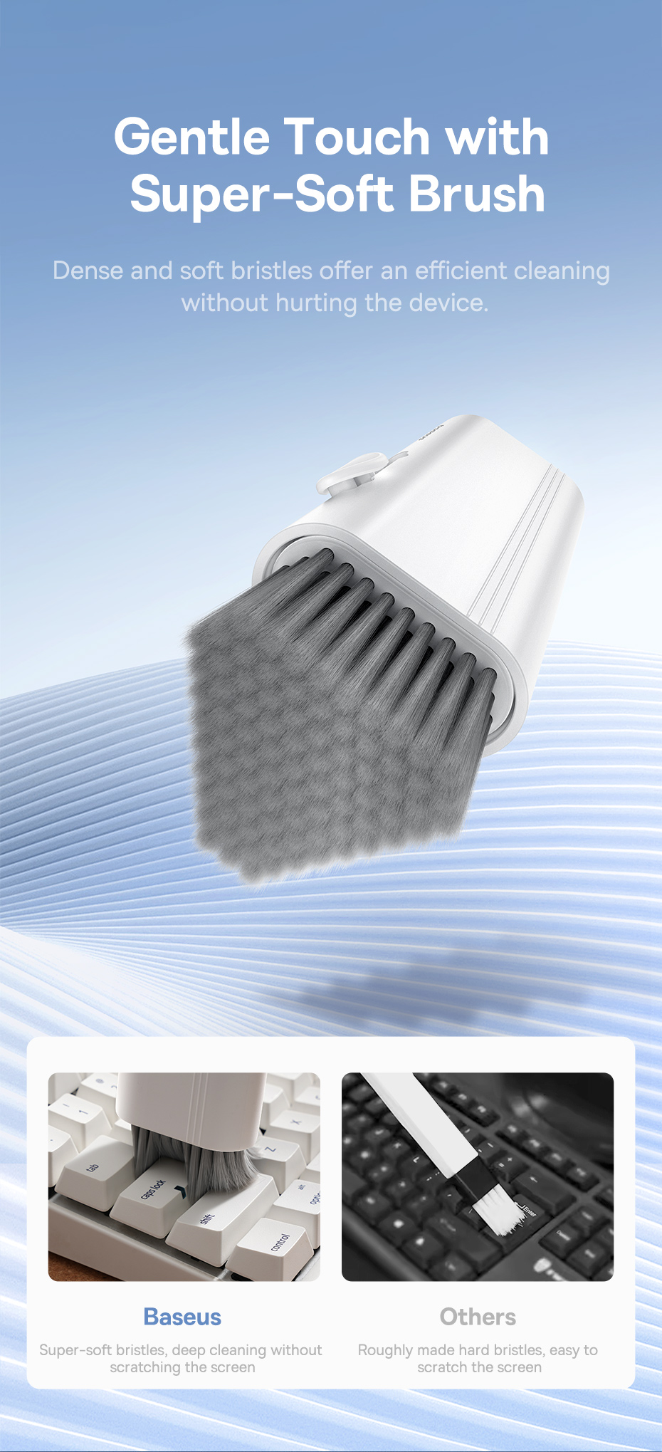 chube Bộ dụng cụ vệ sinh đa năng Baseus UltraClean Series