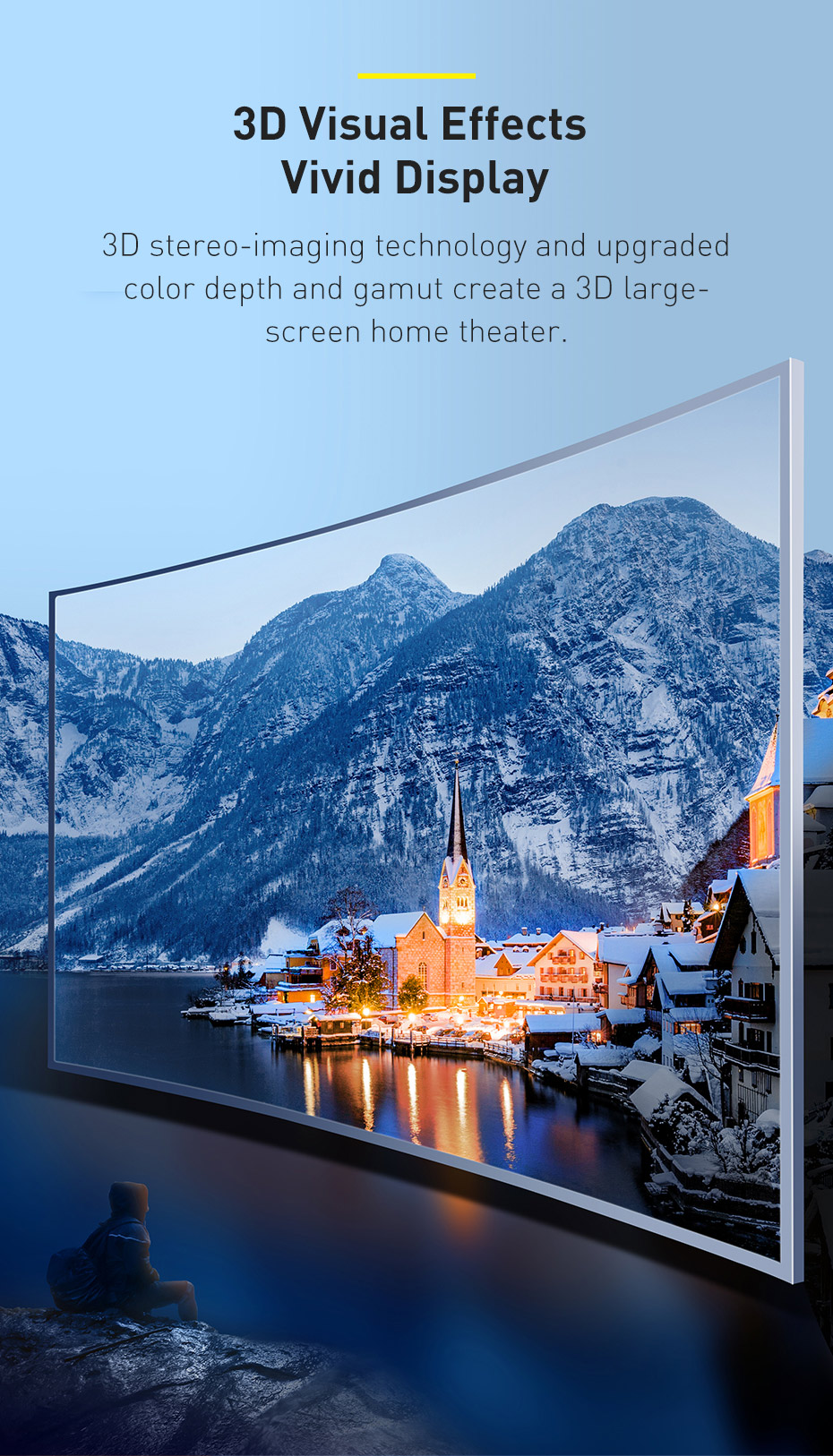 chube Cáp HDMI 2.1 8K Baseus High Definition Series