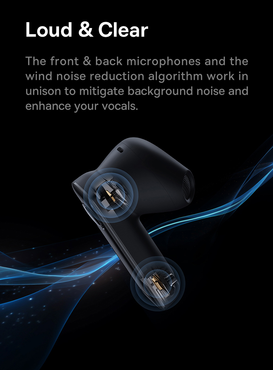 chube Tai nghe không dây đơn thông minh cho ô tô Baseus C-Mic CM10