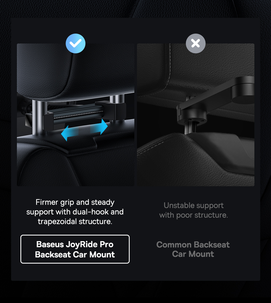 chube Giá treo ghế sau ô tô Baseus JoyRide Pro