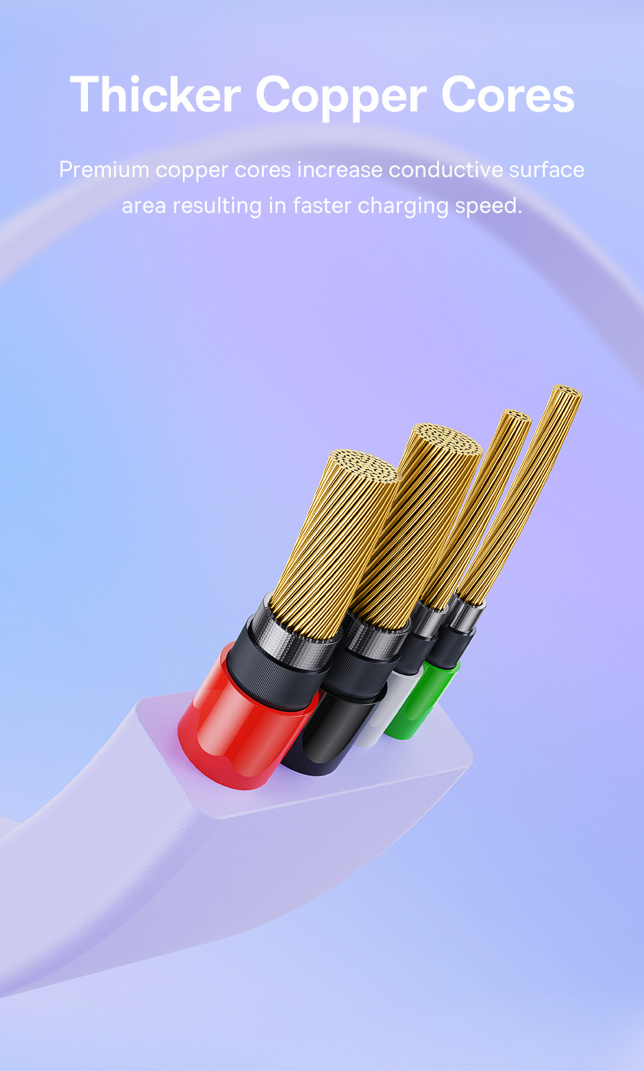 chube Cáp sạc đa năng Baseus Leo 3 in 1 Micro Lightning Type C rút gọn