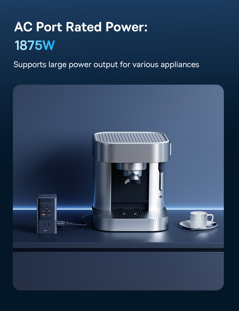chube Bộ sạc nhanh 35W OS-Baseus PowerCombo Tower 6AC+2U+2C