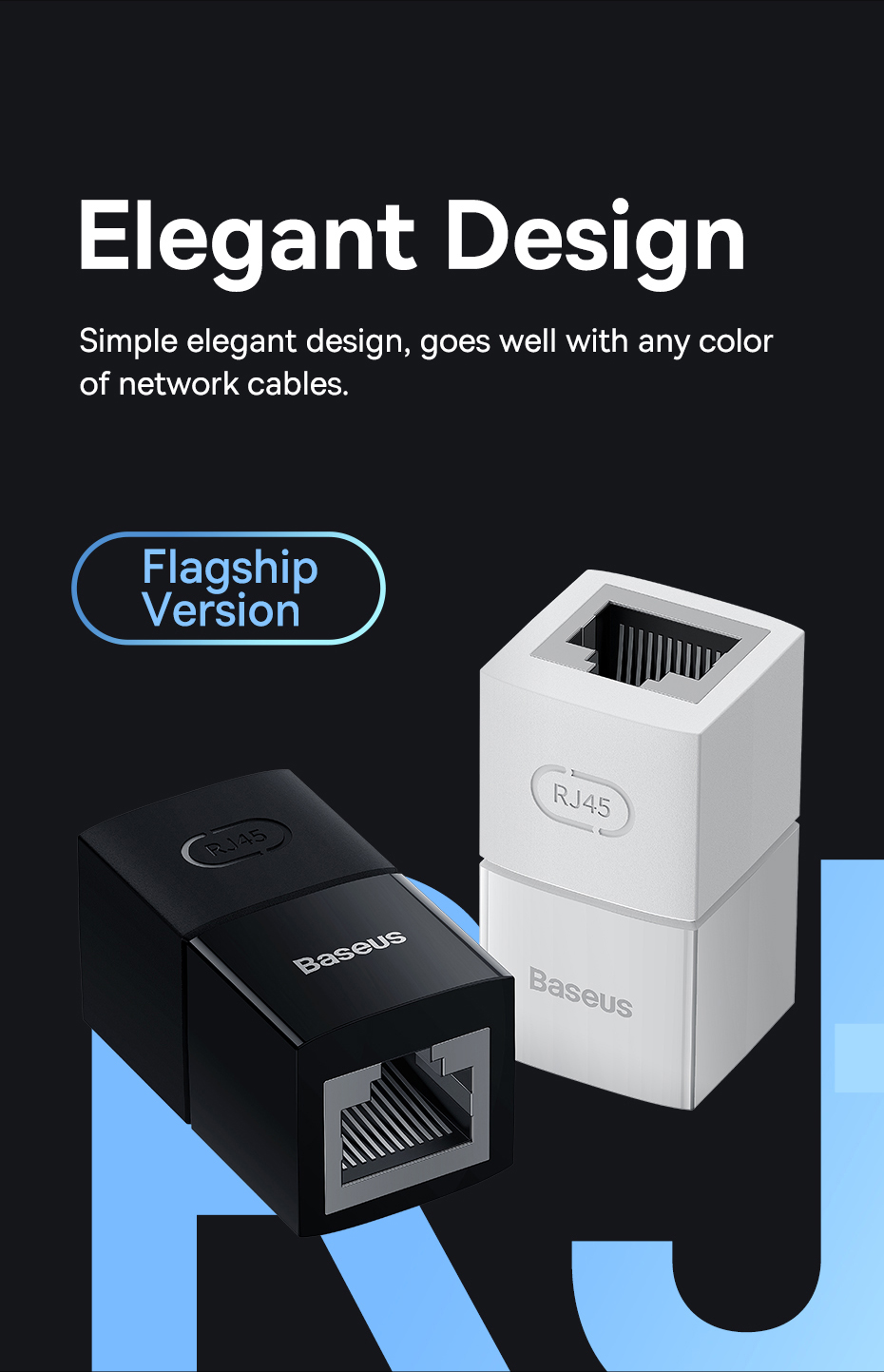 chube Đầu nối cáp mạng Baseus AirJoy