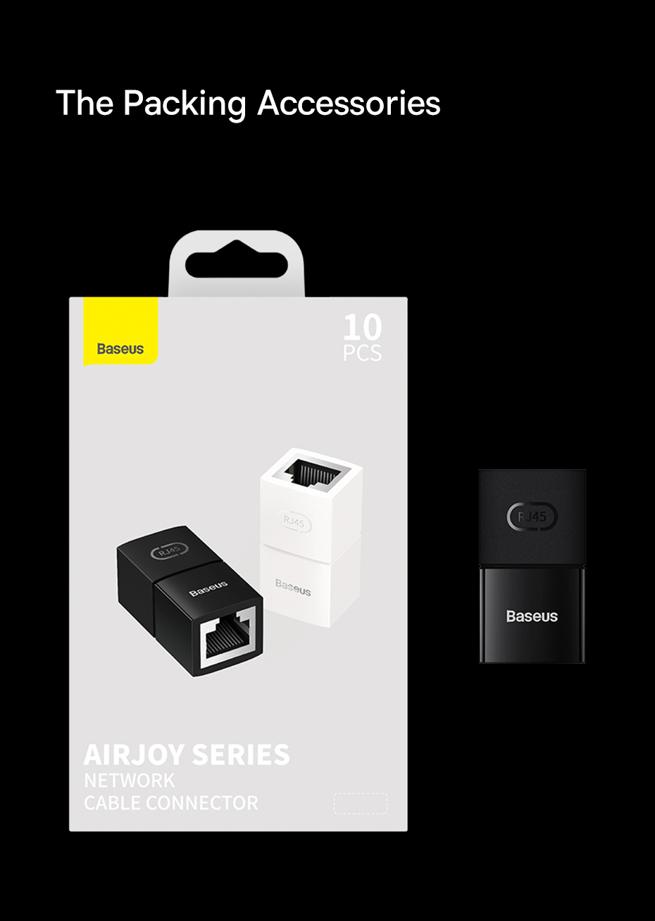 chube Đầu nối cáp mạng Baseus AirJoy