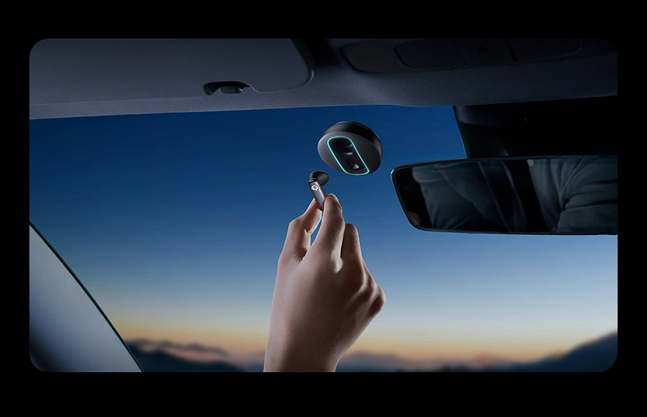 chube Tai nghe không dây đơn thông minh cho ô tô Baseus C-Mic CM10