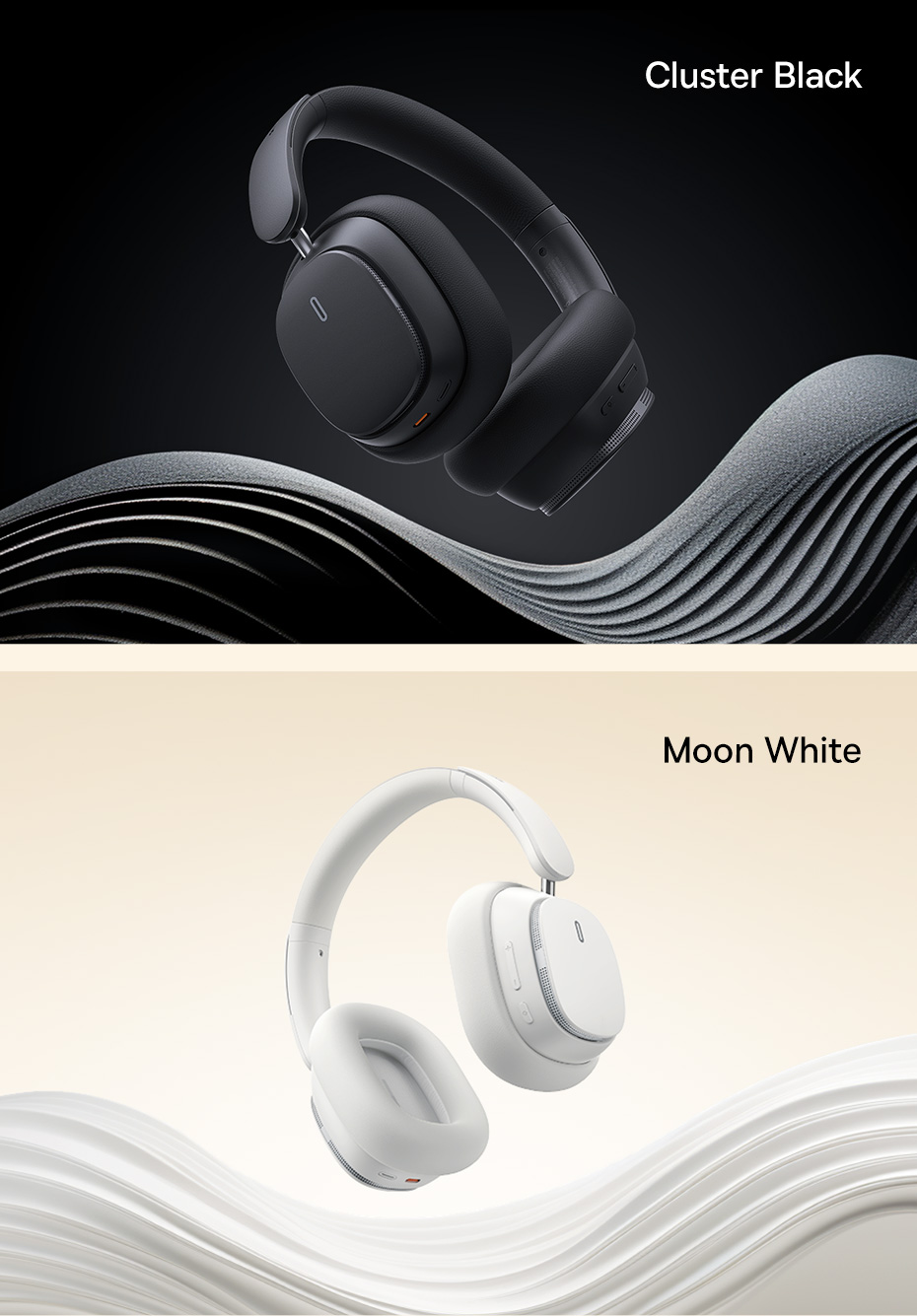 chube Tai nghe chụp tai Baseus Bowie H1 Pro Noise-Cancellation Wireless Headphones