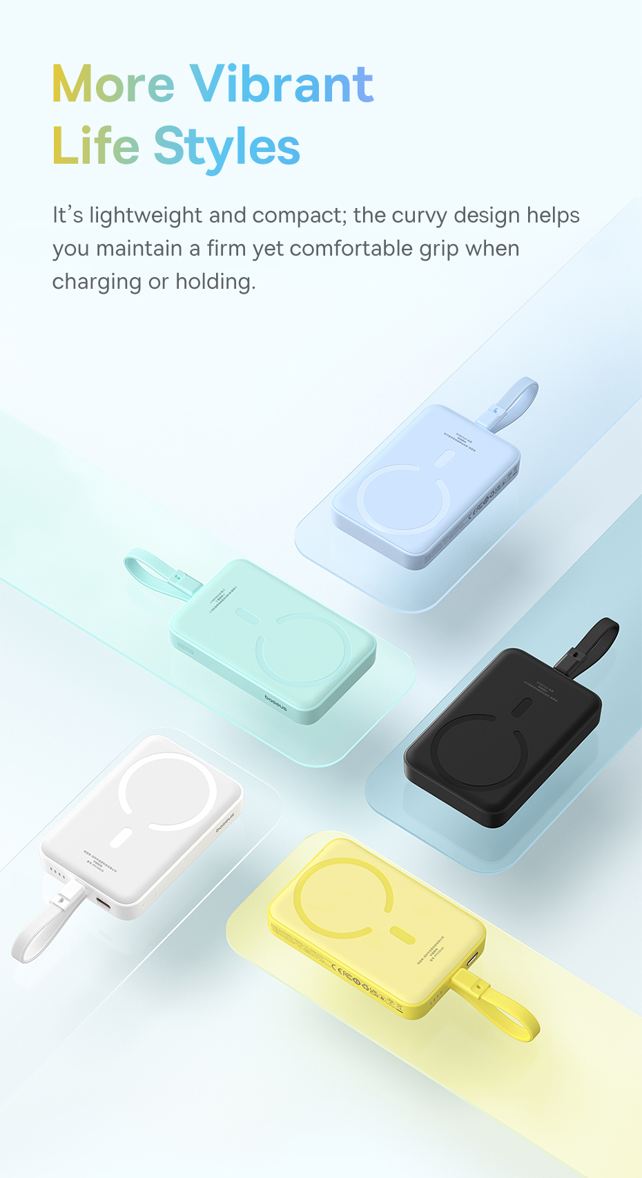 chube Sạc dự phòng không dây 30W OS-Baseus Magnetic Mini